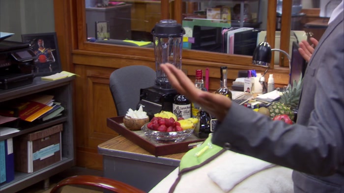 SOMEONE LEFT OUT A BLENDER, FRESH FRUITS, AND RUM? 