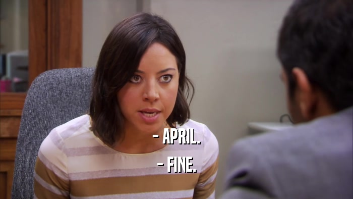 - APRIL. - FINE. 