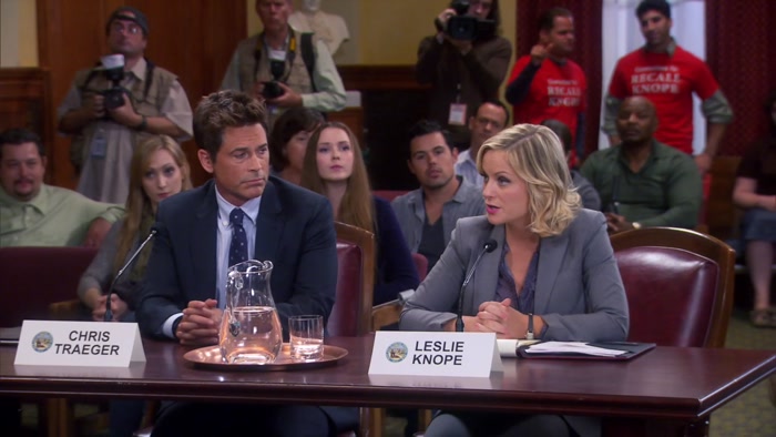 THEY POSTED A PERSONAL, OF THE PARKS AND REC PRIVATE MESSAGE BY ACCIDENT, 