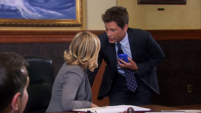 A TWEET HAS BEEN TWEETED FROM THE PARKS AND REC TWITTER, 