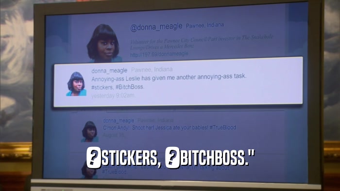 ?STICKERS, ?BITCHBOSS.