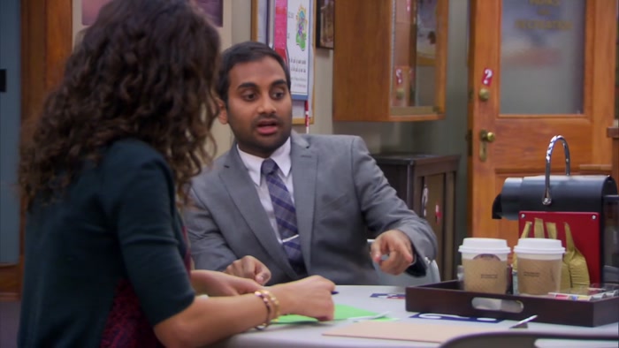 NADIA, I DIDN'T KNOW WHAT YOU WANTED, SO I GOT YOU A CAPPUCCINO, A LATTE, 