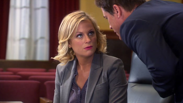 A TWEET HAS BEEN TWEETED FROM THE PARKS AND REC TWITTER, 