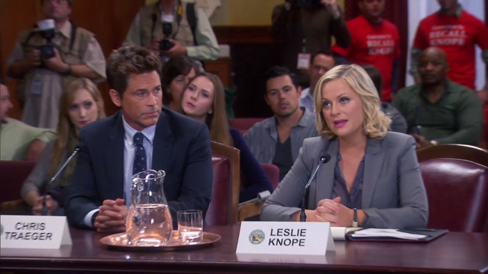 THEY POSTED A PERSONAL, OF THE PARKS AND REC PRIVATE MESSAGE BY ACCIDENT, 