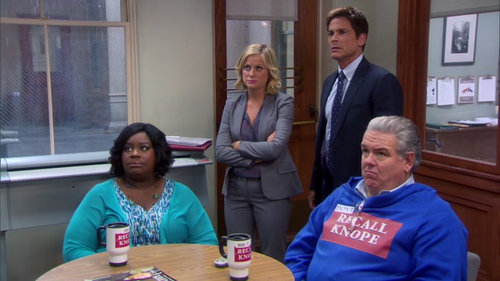 THIS IS HOW LESLIE KNOPE RUNS HER PARKS DEPARTMENT? 