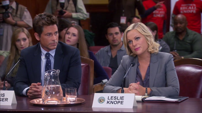 THEY POSTED A PERSONAL, OF THE PARKS AND REC PRIVATE MESSAGE BY ACCIDENT, 