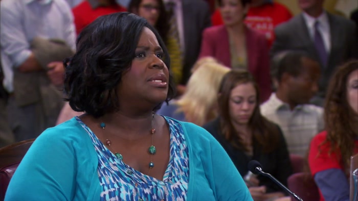 IT'S OKAY, DONNA. I'M NOT GONNA LET THEM FIRE YOU. 
