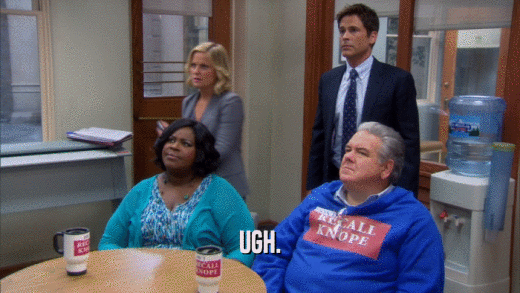 UGH.  