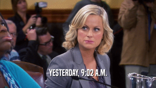 YESTERDAY, 9:02 A.M.  