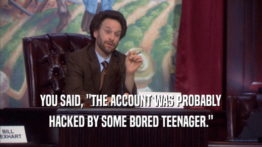 YOU SAID, 