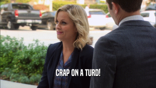 CRAP ON A TURD!  