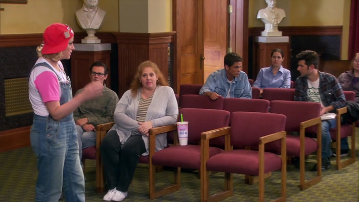 EVERYONE IN PAWNEE SHOULD HAVE THE RIGHT TO VOTE. 