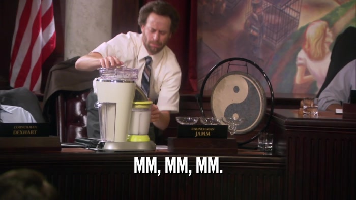MM, MM, MM.  
