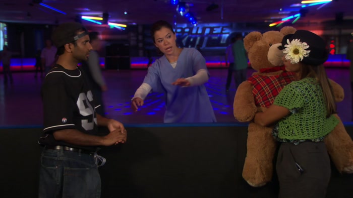 HEY, WHAT'S GOING ON HERE? WHY DOES BLOSSOM HAVE MY BEAR? 