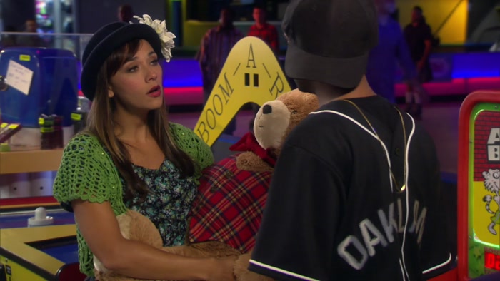 TOM, BEAR OR NO BEAR, SHE CLEARLY LIKES YOU. 