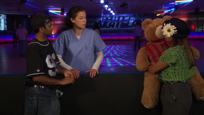 HEY, WHAT'S GOING ON HERE? WHY DOES BLOSSOM HAVE MY BEAR? 