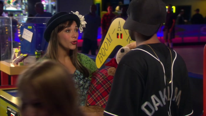 TOM, BEAR OR NO BEAR, SHE CLEARLY LIKES YOU. 
