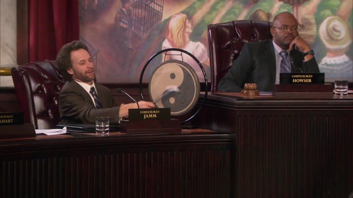 BAM, STRIKE ONE. NO SITTING. 