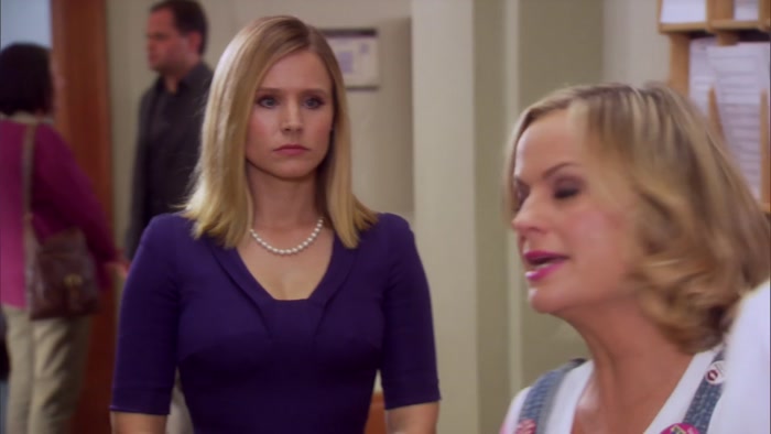 BEN, YOU REMEMBER INGRID DE FOREST FROM THE FORMER EAGLETON. 