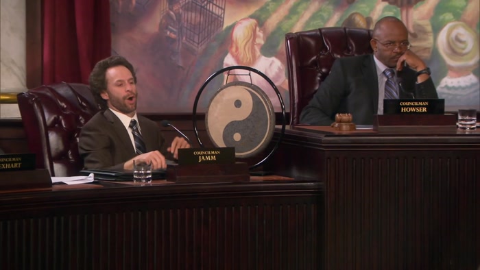 BAM, STRIKE ONE. NO SITTING. 