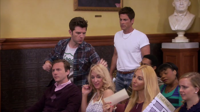 ONE SMALL VOTE FOR PAWNEE IS ONE GIANT LEAP OF VOTING FOR MANKIND. 