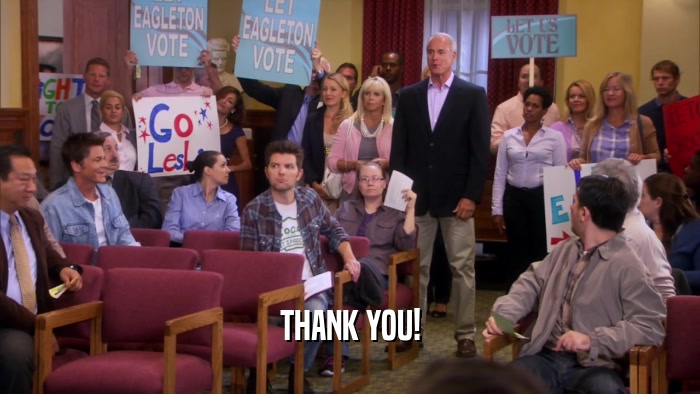 THANK YOU!  