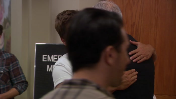 I SHOULD MENTION, THOUGH, THAT WE'RE NOT VOTING TO KEEP LESLIE. 