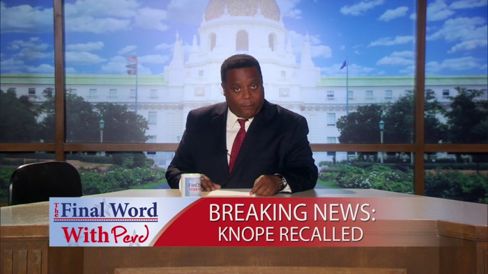 AS LESLIE KNOPE HAS BEEN VOTED OUT OF OFFICE. 