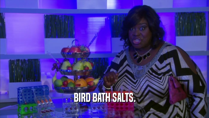 BIRD BATH SALTS.  