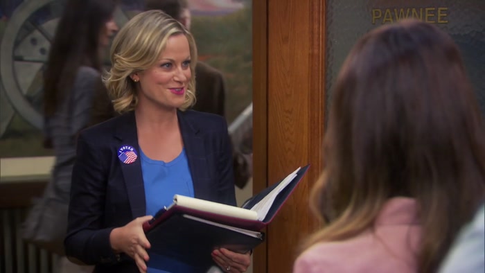 INTO THE BEST HAUNTED HOUSE PAWNEE HAS EVER SEEN. 