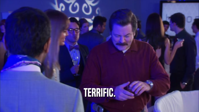 TERRIFIC.  
