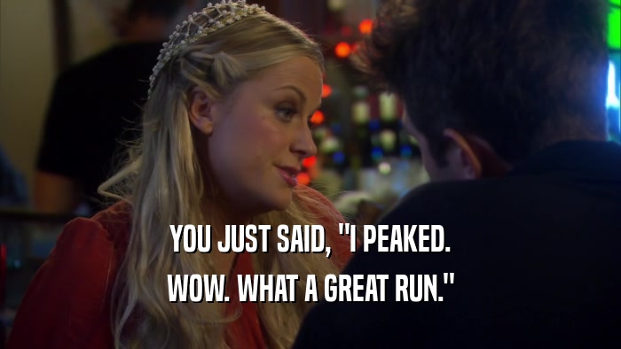 YOU JUST SAID, 