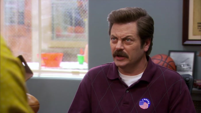 APPARENTLY, JOAN CALLAMEZZO WANTS ME TO GO ON PAWNEE TODAY 