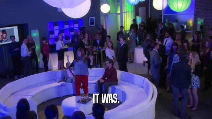 IT WAS.  