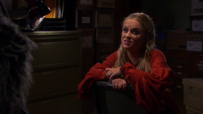 SCARY STUFF IS INVISIBLE, LEAH... 