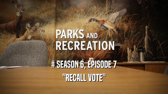# SEASON 6, EPISODE 7 