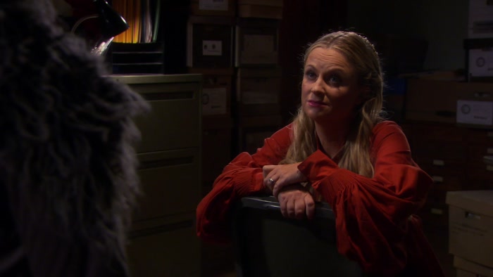 SCARY STUFF IS INVISIBLE, LEAH... 