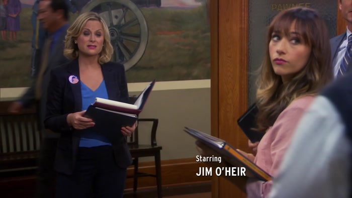 LARRY, EVERYONE ELSE WAS ABLE TO MAKE IT TO THE COMMITTEE MEETING ON TIME. 