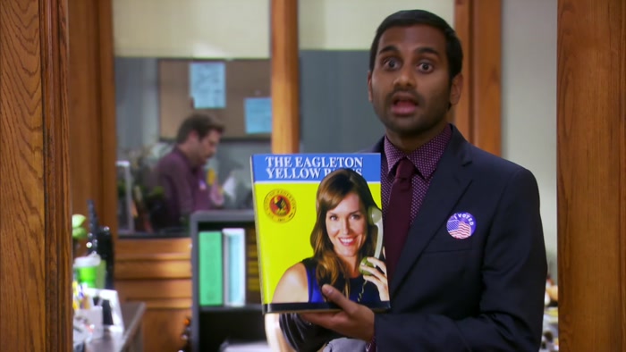 SHE USED TO BE THE FACE OF THE EAGLETON PHONE BOOK. 
