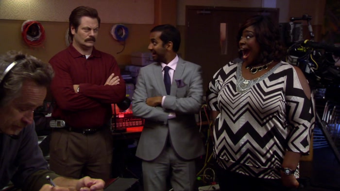 RON SWANSON IS HERE.  