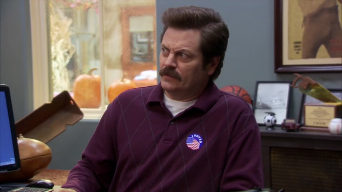 - RON! YOU'RE IN BLOOSH! - WHAT? 