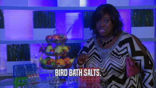 BIRD BATH SALTS.  