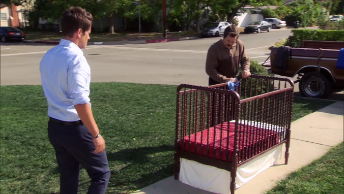 THE CRIB I BUILT.  