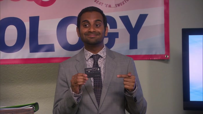 I'M GREAT AT BUSINESS, AND I'M GREAT AT PARKS STUFF. 