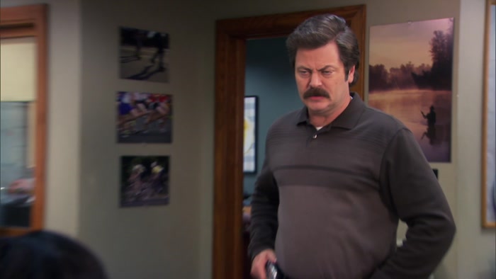 - THE HELL IS WRONG WITH YOU, SWANSON? - FINE, I'LL CLEAN UP THE SHOTGUN SHELLS, 
