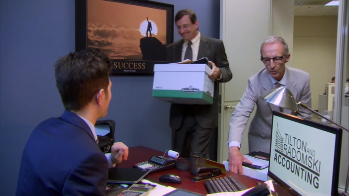 WOW, YOU GUYS SURE TAKE THE START-UP PAPERWORK SERIOUSLY AROUND HERE. 