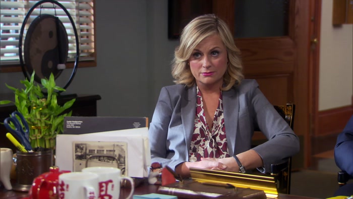 LESLIE, YOU'RE MY BEST FRIEND TOO. 