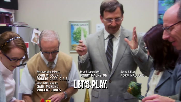LET'S PLAY.  