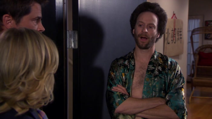 I RESPECT THE MOXIE, KNOPE. YOU CAN COME IN FOR A MINUTE. 