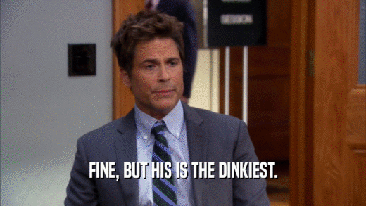 FINE, BUT HIS IS THE DINKIEST.  